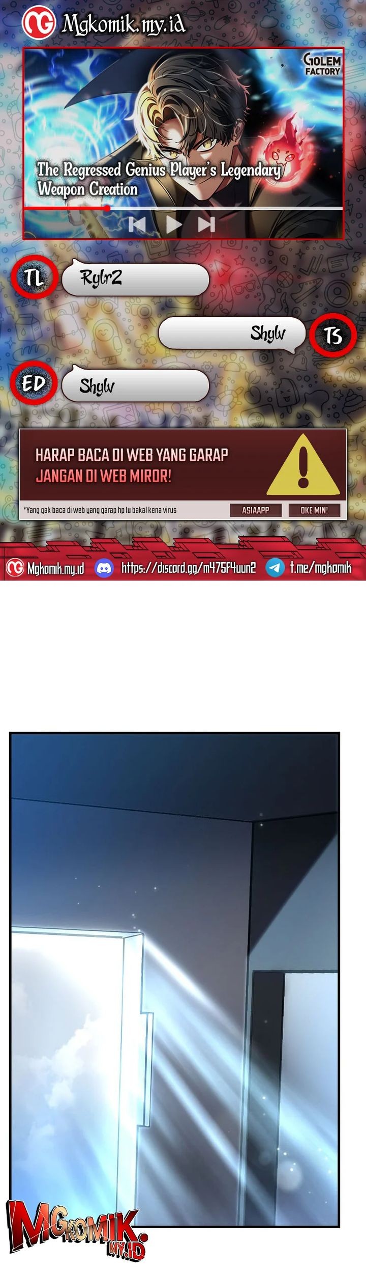 Komik The Regressed Genius Player’s Legendary Weapon Creation Chapter 21 gambar nomor 1