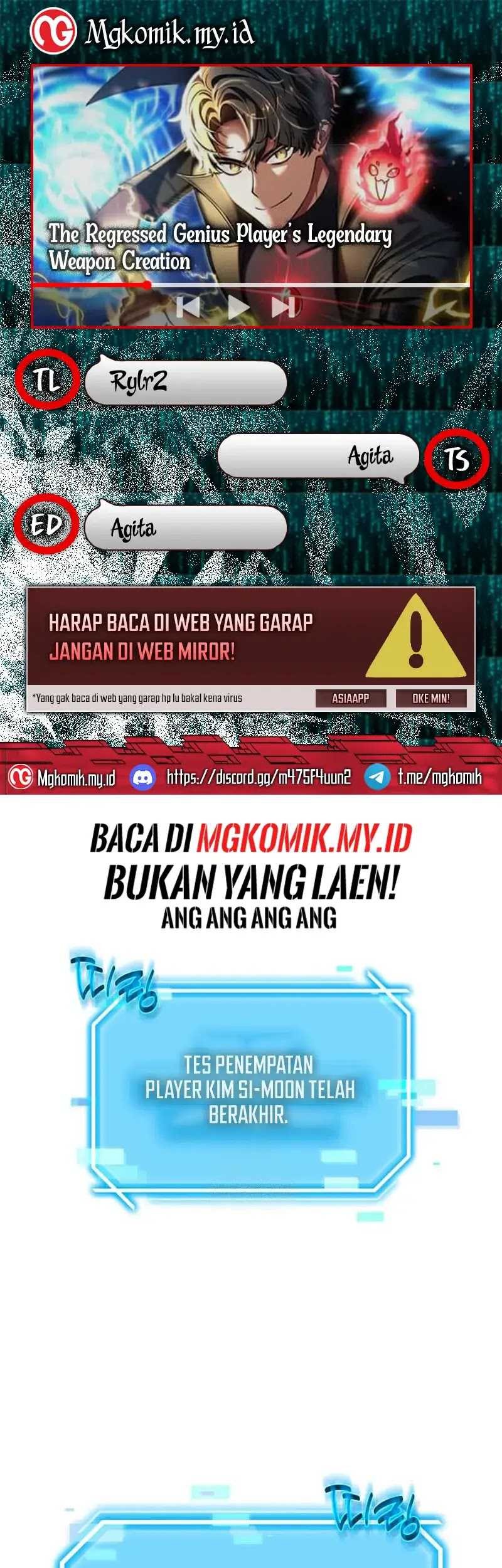 Komik The Regressed Genius Player’s Legendary Weapon Creation Chapter 23 gambar nomor 1