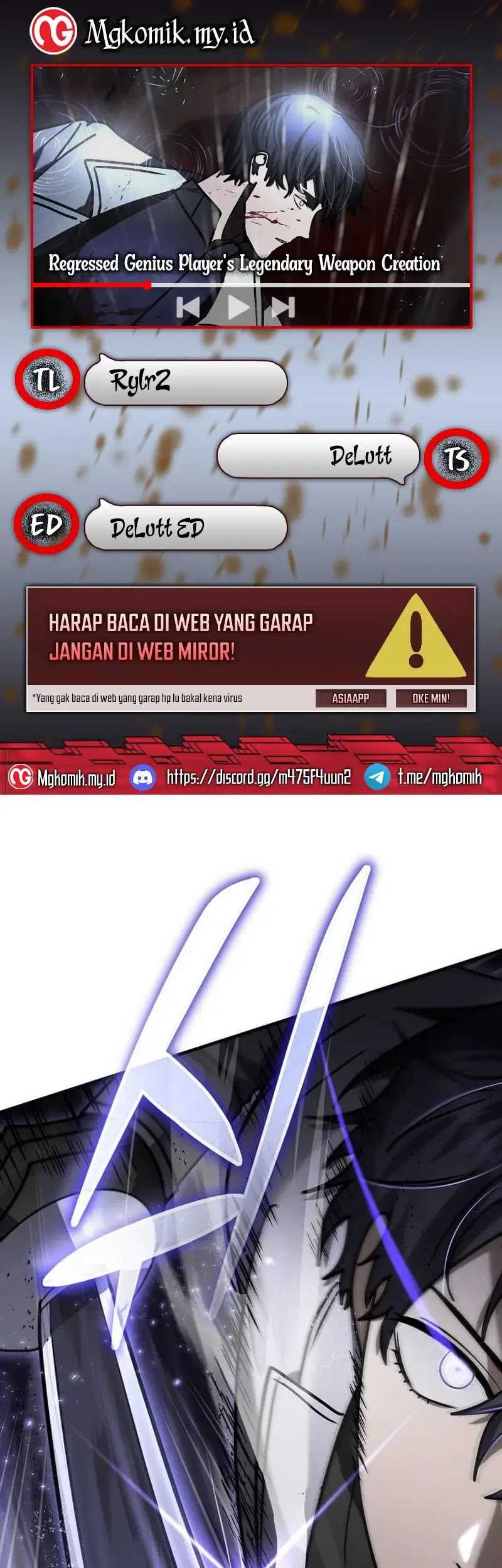 Komik The Regressed Genius Player’s Legendary Weapon Creation Chapter 24 gambar nomor 1