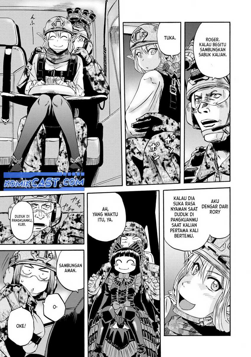 Gate – Jietai Kare no Chi nite Kaku Tatakeri Chapter 136 Gambar 15