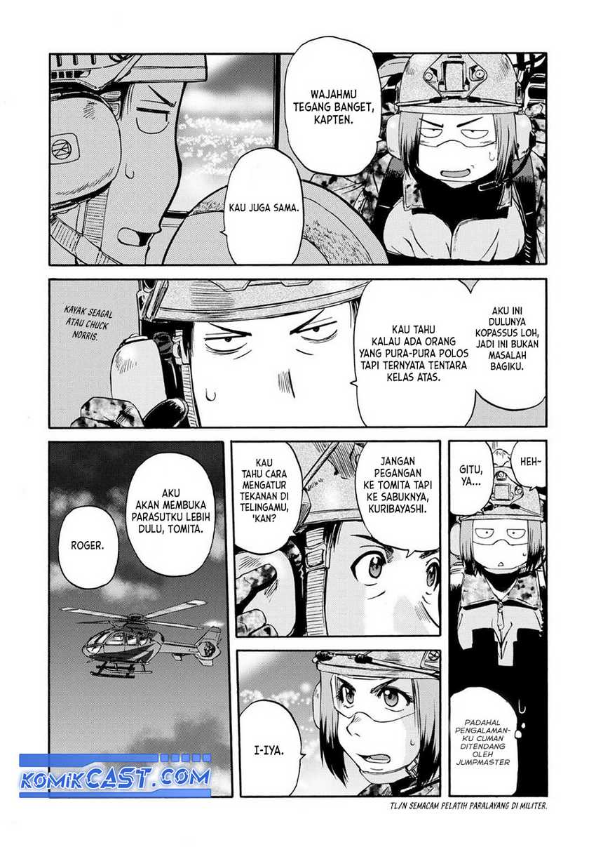 Gate – Jietai Kare no Chi nite Kaku Tatakeri Chapter 136 Gambar 16