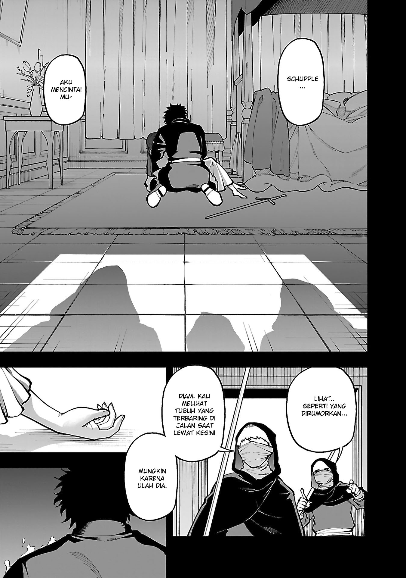 Katainaka no Ossan, Kensei ni Naru ~tada no inaka no kenjutsu shihan datta no ni, taisei shita deshi-tachi ga ore wo hottekurenai ken~ Chapter 27.2 Gambar 18