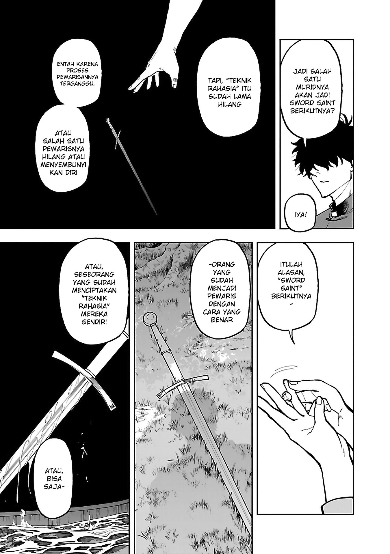 Katainaka no Ossan, Kensei ni Naru ~tada no inaka no kenjutsu shihan datta no ni, taisei shita deshi-tachi ga ore wo hottekurenai ken~ Chapter 27.2 Gambar 23