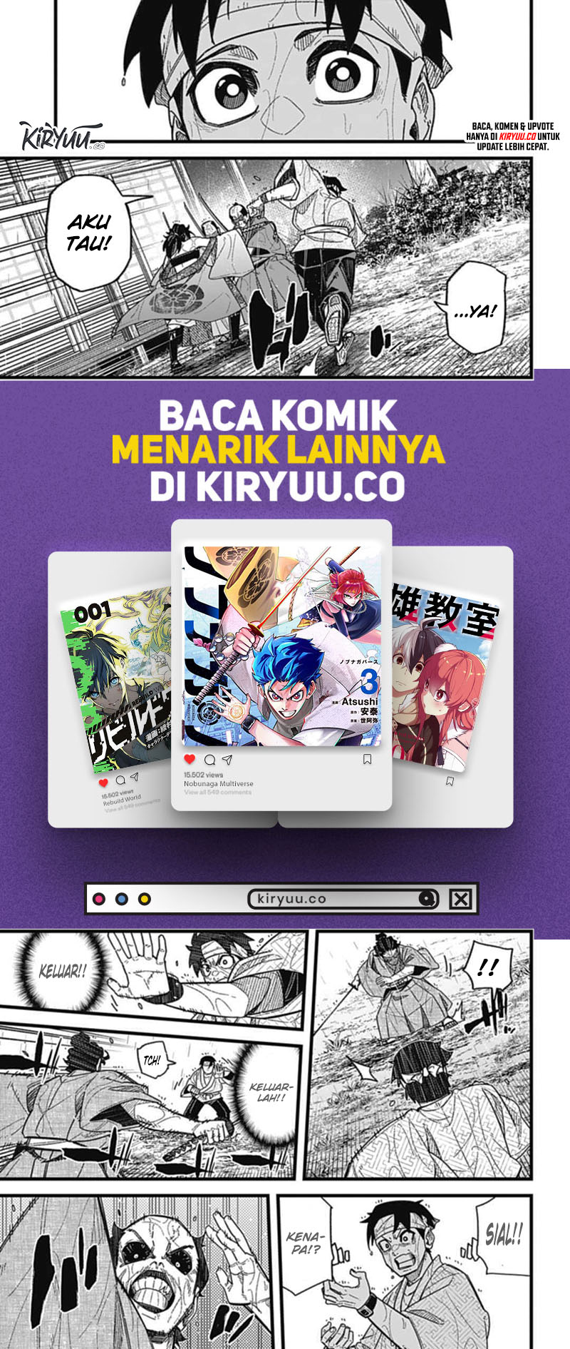 Nobunaga Multiverse Chapter 07.2 Gambar 8