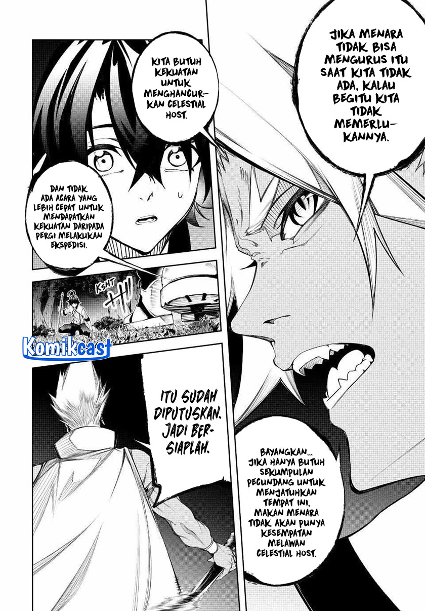 Tsue to Tsurugi no Wistoria Chapter 49 Gambar 7