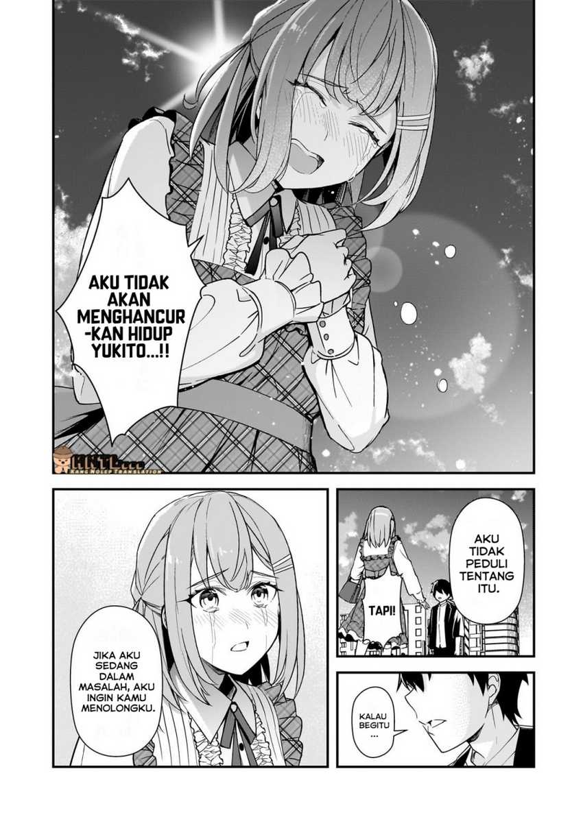 Ore ni Trauma wo Ataeta Joshi-tachi ga Chirachira Mitekuru kedo, Zannen desu ga Teokure desu Chapter 18.3 Gambar 8