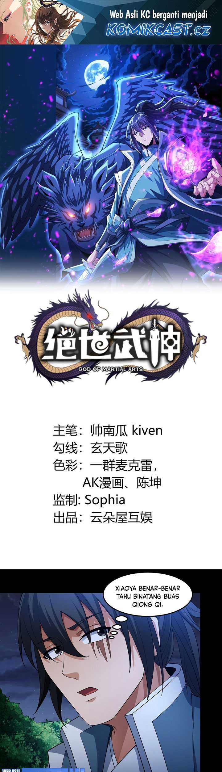 Manhua God of Martial Arts Chapter 717 gambar nomor 2