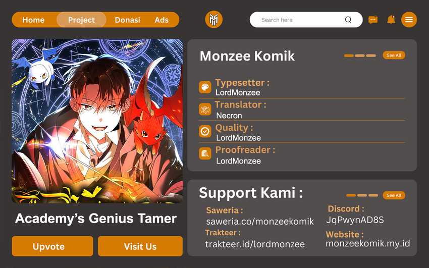 Komik Academy’s Genius Tamer Chapter 27 gambar nomor 1