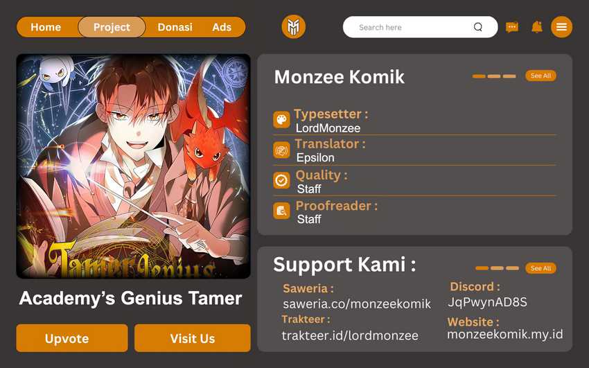 Komik Academy’s Genius Tamer Chapter 30 gambar nomor 1
