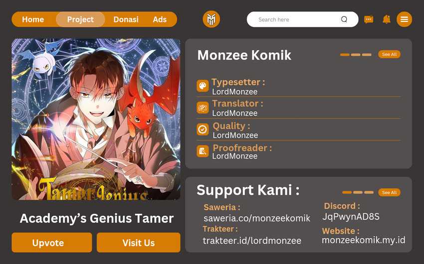 Komik Academy’s Genius Tamer Chapter 28 gambar nomor 1