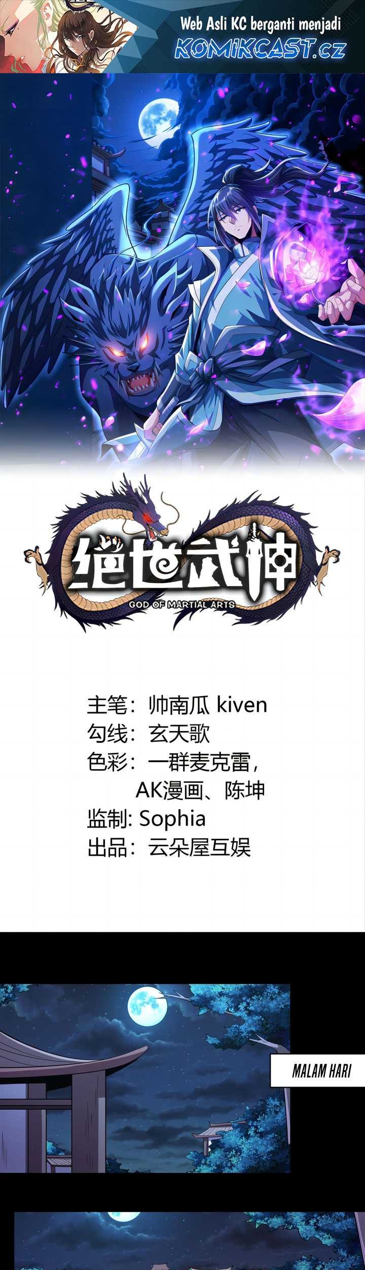 Manhua God of Martial Arts Chapter 721 gambar nomor 2