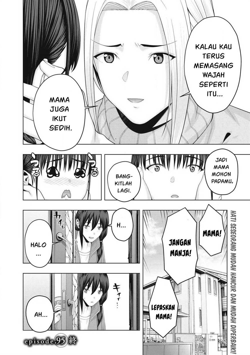 Kanojo no Tomodachi Chapter 95 Gambar 9