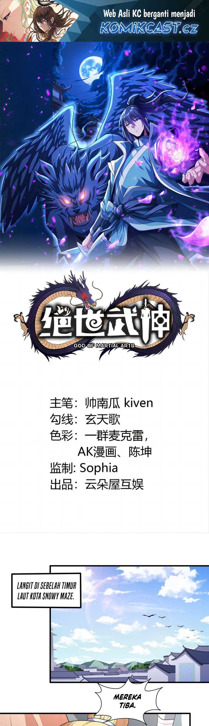 Manhua God of Martial Arts Chapter 725 gambar nomor 2