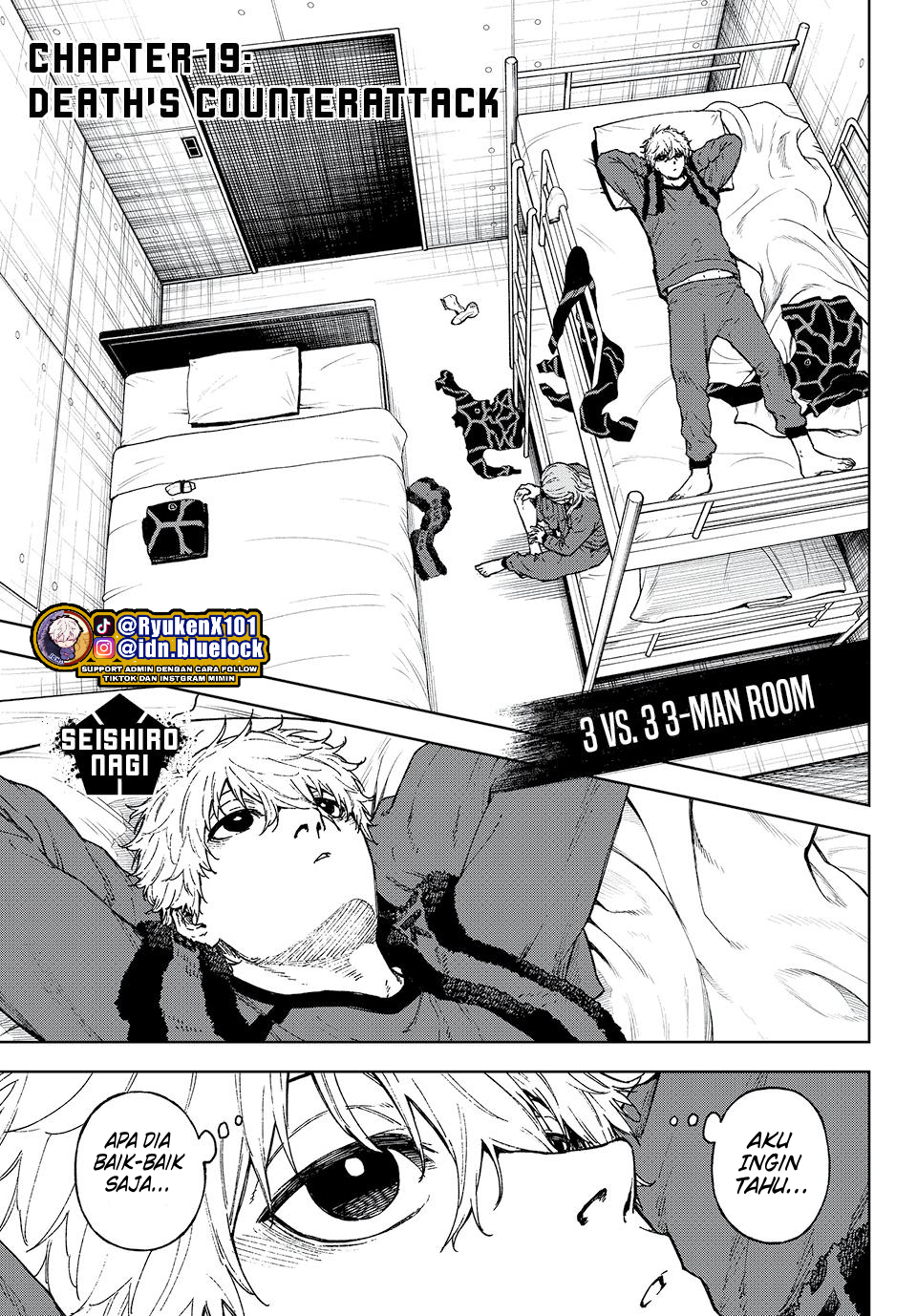 Komik Blue Lock: Episode Nagi Chapter 19 gambar nomor 1