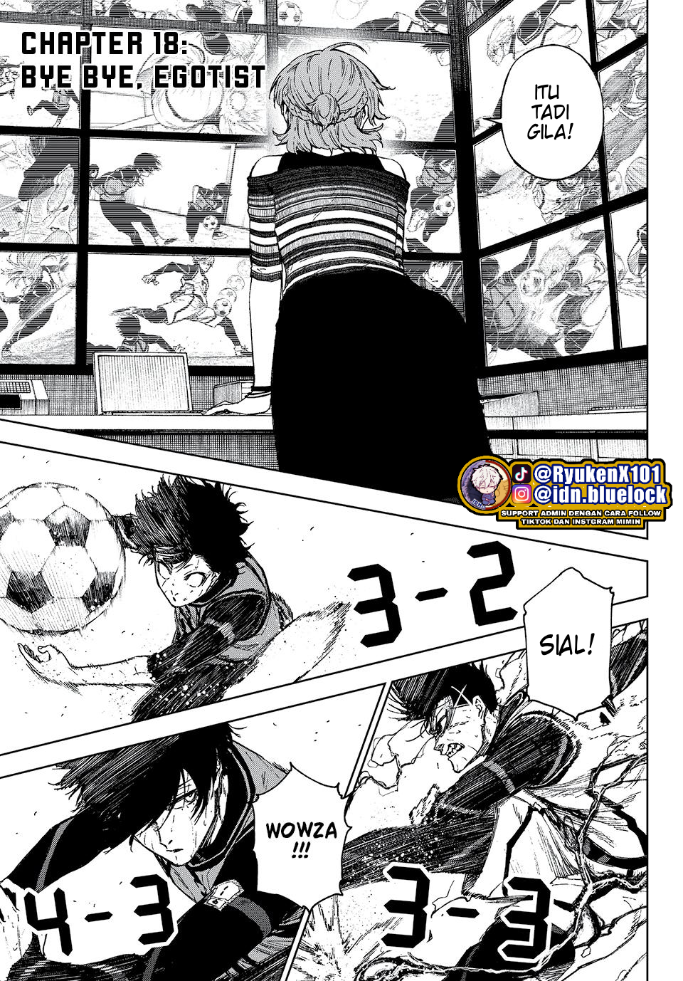 Komik Blue Lock: Episode Nagi Chapter 18 gambar nomor 1