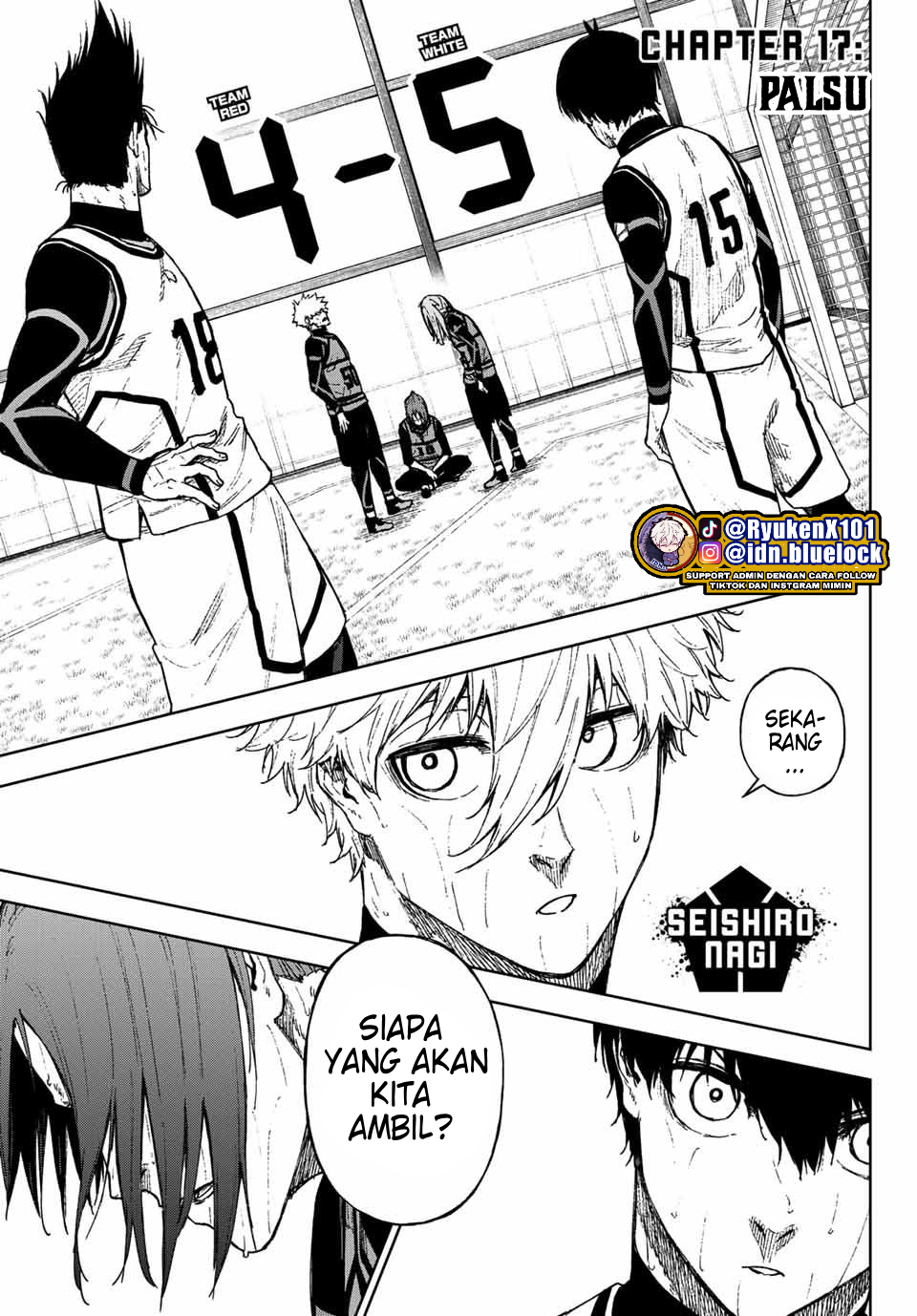 Komik Blue Lock: Episode Nagi Chapter 17 gambar nomor 1
