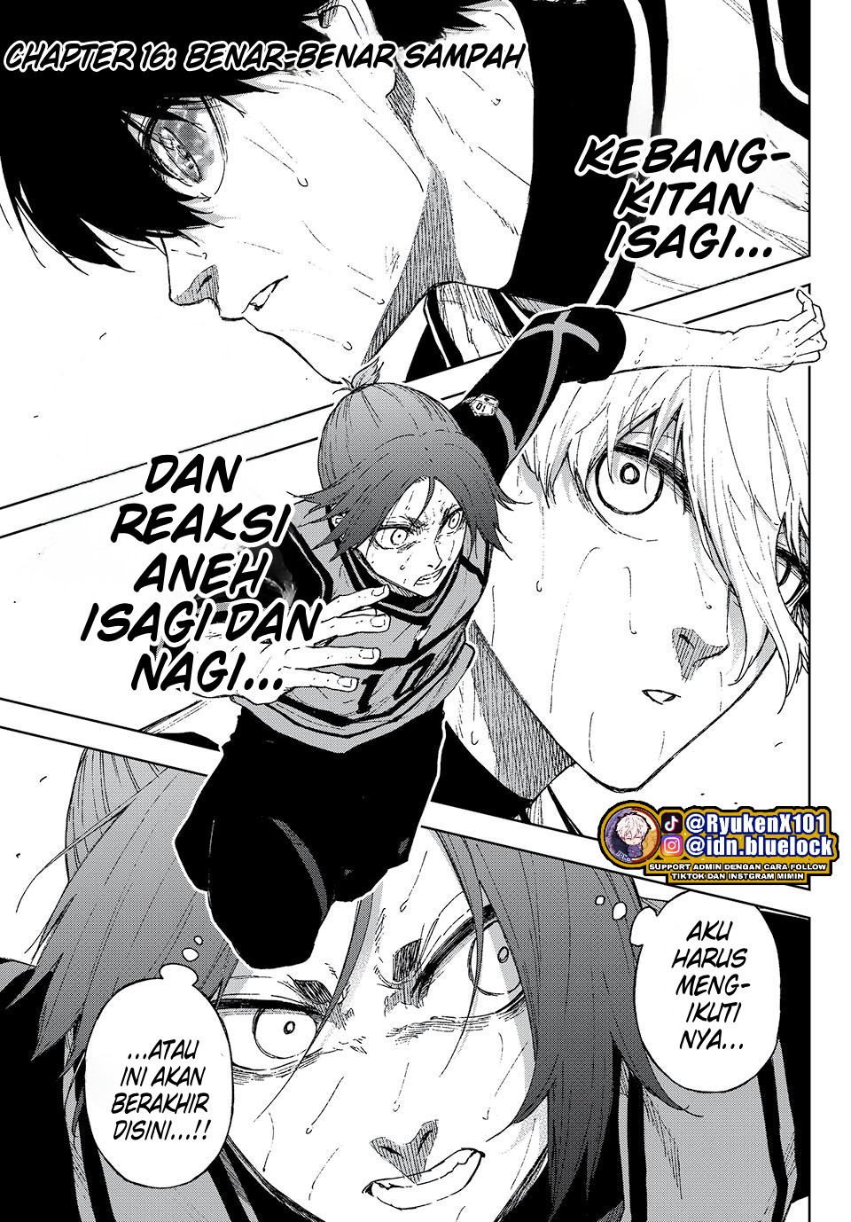 Komik Blue Lock: Episode Nagi Chapter 16 gambar nomor 1