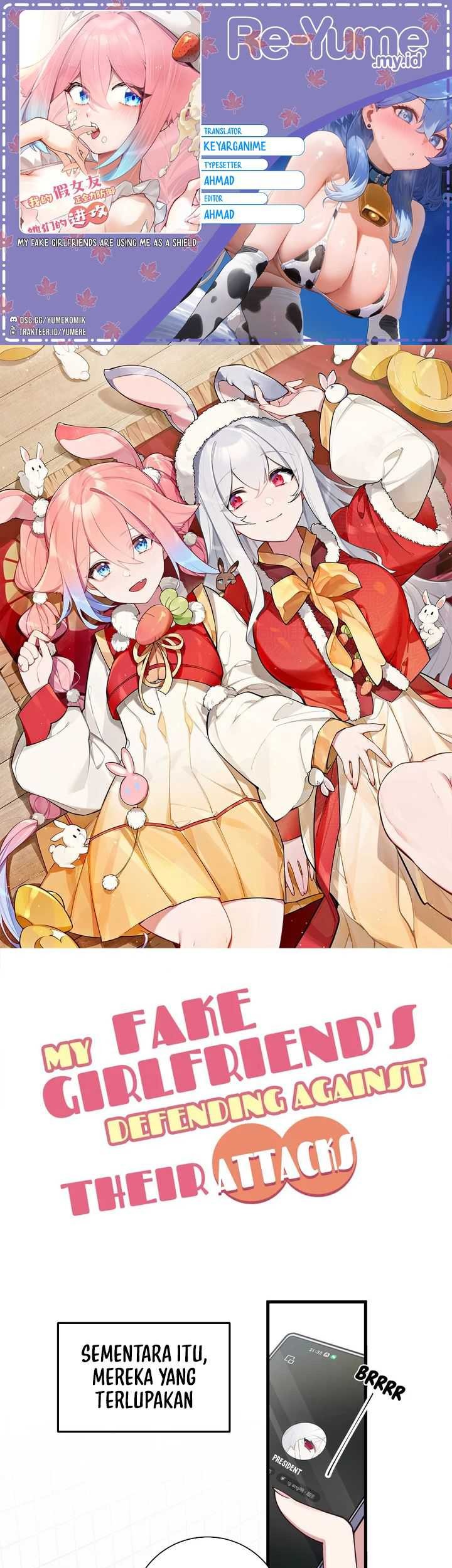 Komik My Fake Girlfriends are Using Me As a Shield Chapter 75 gambar nomor 1