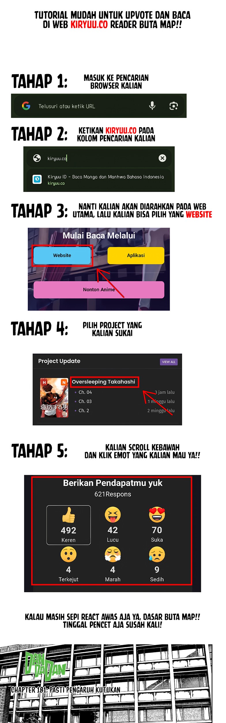 Manga DANDADAN Chapter 181 gambar nomor 2