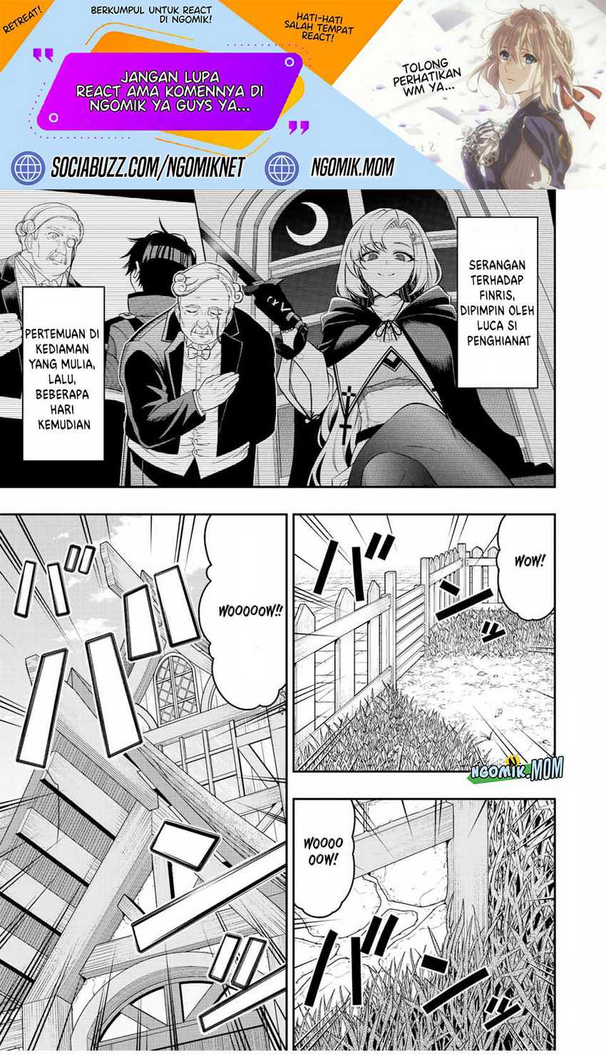 Manga The Reincarnated Inferior Magic Swordsman Chapter 86 gambar nomor 2