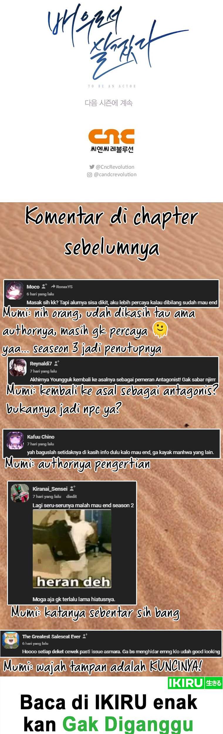 Be the Actor Chapter 118 Gambar 64