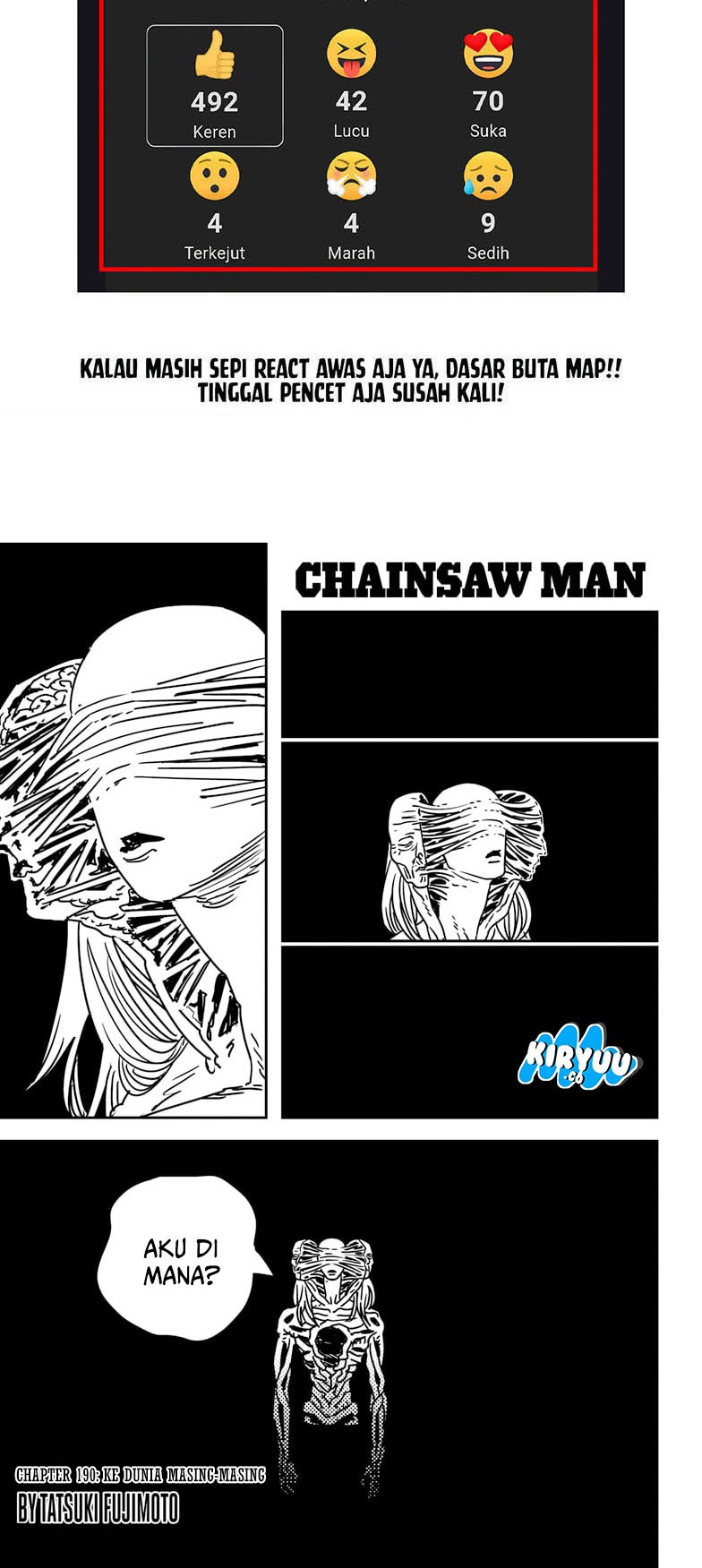 Manga Chainsaw Man Chapter 190 gambar nomor 2