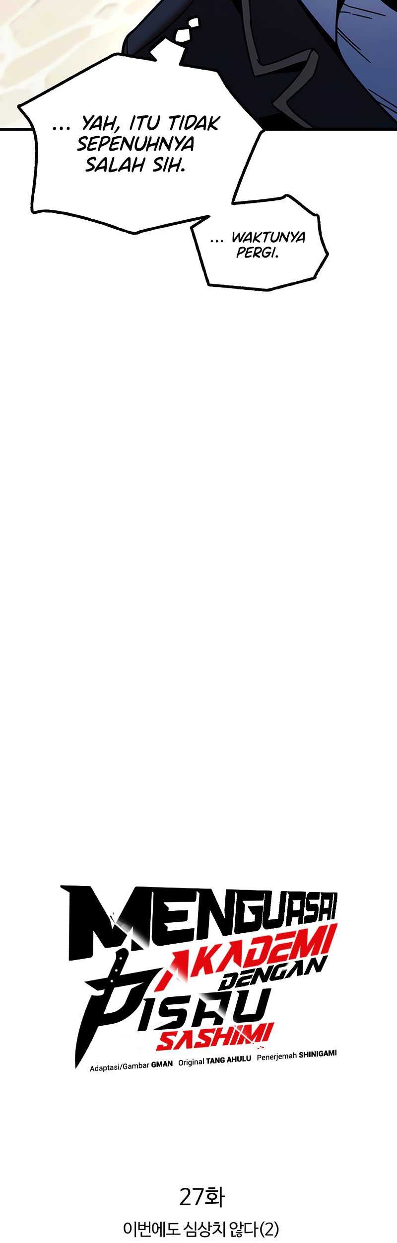 I Took over The Academy With a Single Sashimi Knife Chapter 27 Gambar 12