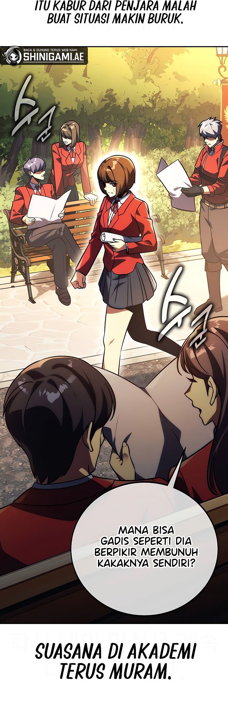 The Extra’s Academy Survival Guide Chapter 61 Gambar 34