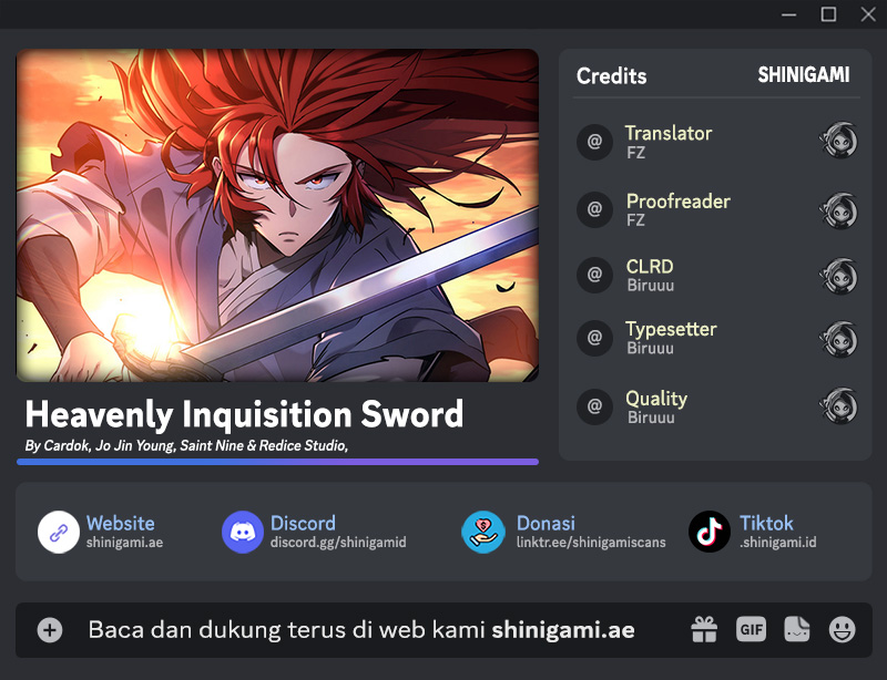 Komik Heavenly Inquisition Sword Chapter 105 gambar nomor 1