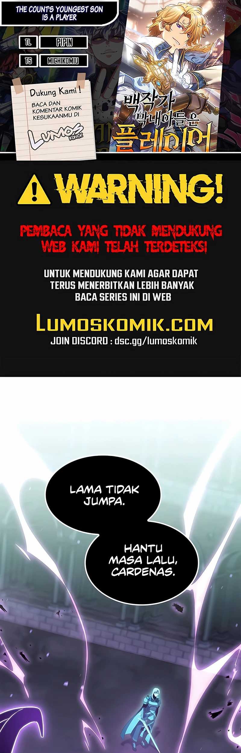 Komik The Count’s Youngest Son Is A Player! Chapter 86 gambar nomor 1