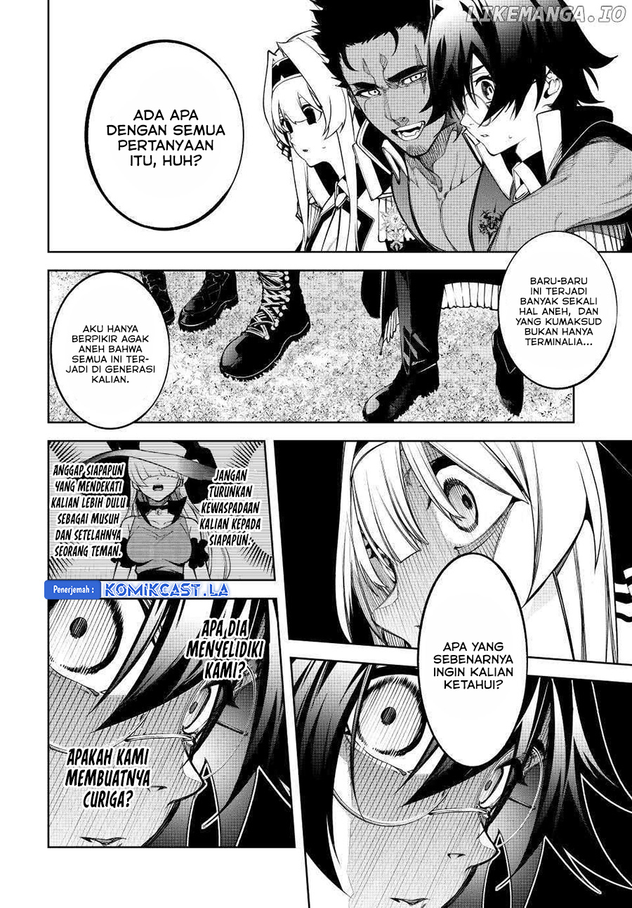 Tsue to Tsurugi no Wistoria Chapter 47 Gambar 9