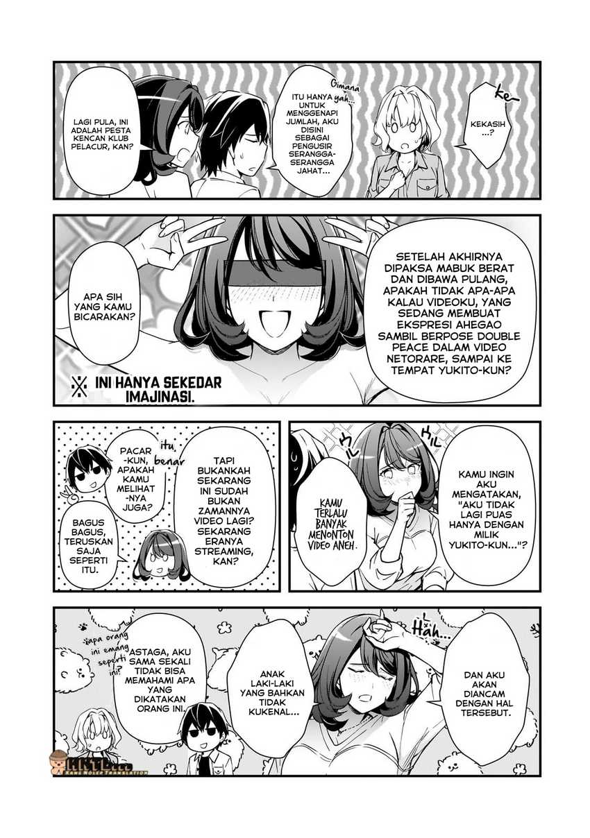 Ore ni Trauma wo Ataeta Joshi-tachi ga Chirachira Mitekuru kedo, Zannen desu ga Teokure desu Chapter 19.1 Gambar 10