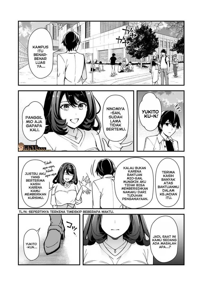 Manga Ore ni Trauma wo Ataeta Joshi-tachi ga Chirachira Mitekuru kedo, Zannen desu ga Teokure desu Chapter 19.1 gambar nomor 2