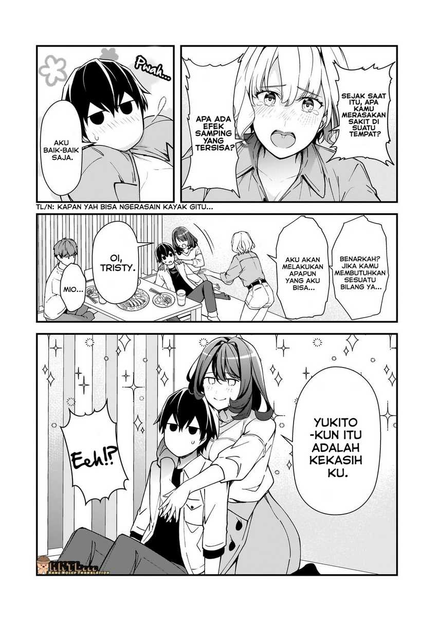 Ore ni Trauma wo Ataeta Joshi-tachi ga Chirachira Mitekuru kedo, Zannen desu ga Teokure desu Chapter 19.1 Gambar 9