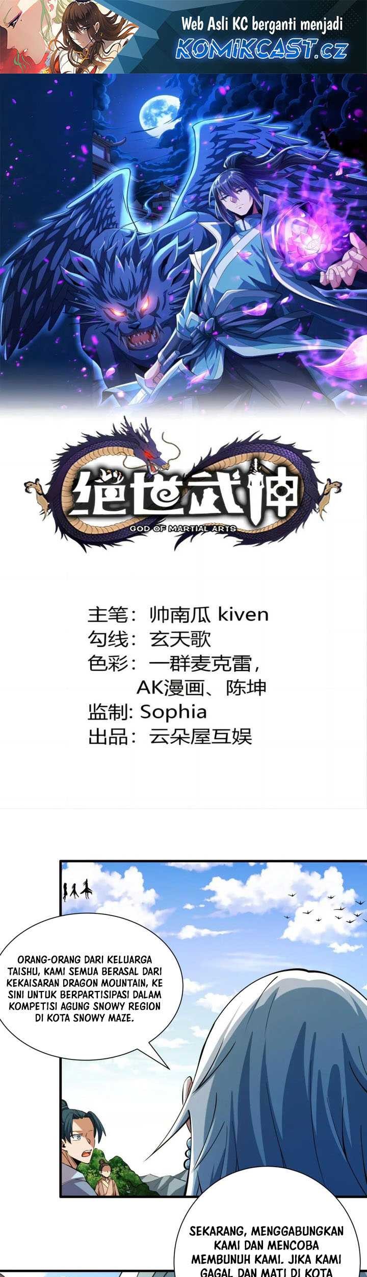 Manhua God of Martial Arts Chapter 739 gambar nomor 2