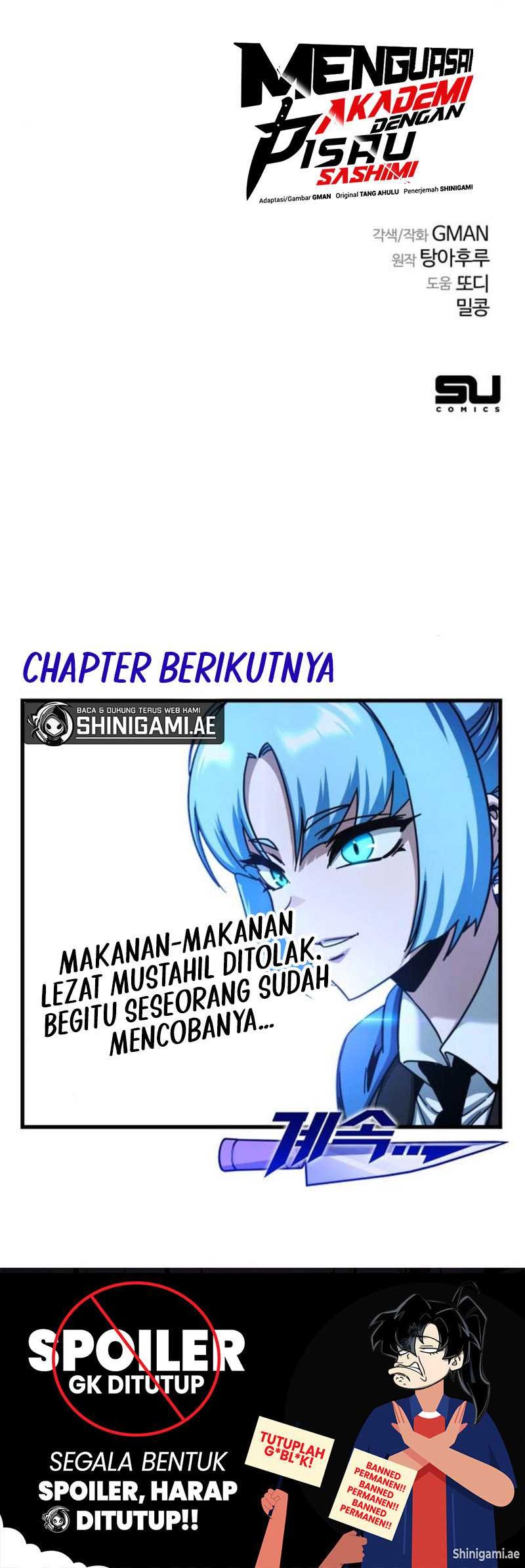 I Took over The Academy With a Single Sashimi Knife Chapter 32 Gambar 79