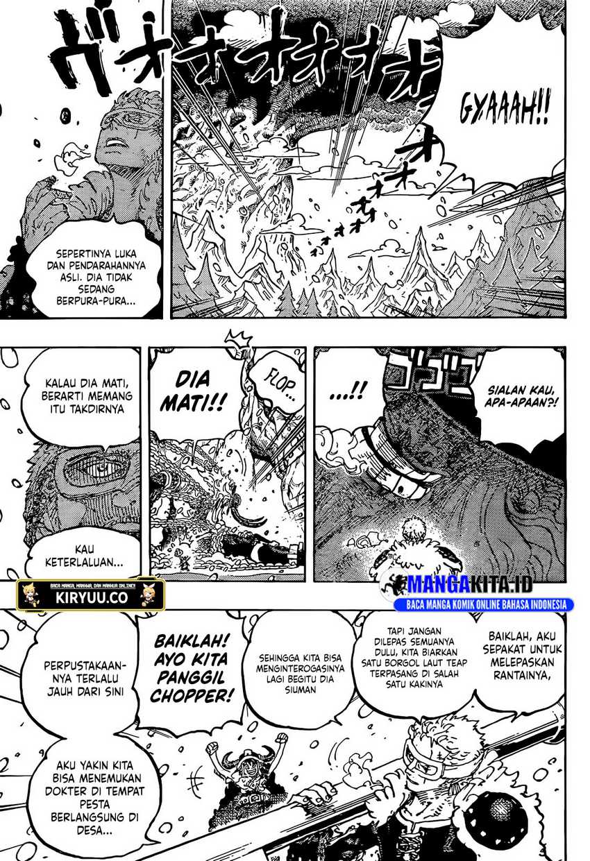 One Piece Chapter 1141 Gambar 12