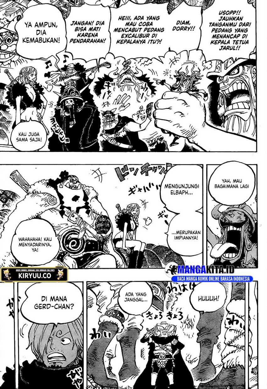 One Piece Chapter 1141 Gambar 7