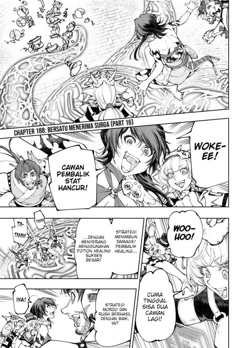 Manga Shangri-La Frontier ~ Kusoge Hunter, Kamige ni Idoman to su~ Chapter 188 gambar nomor 2