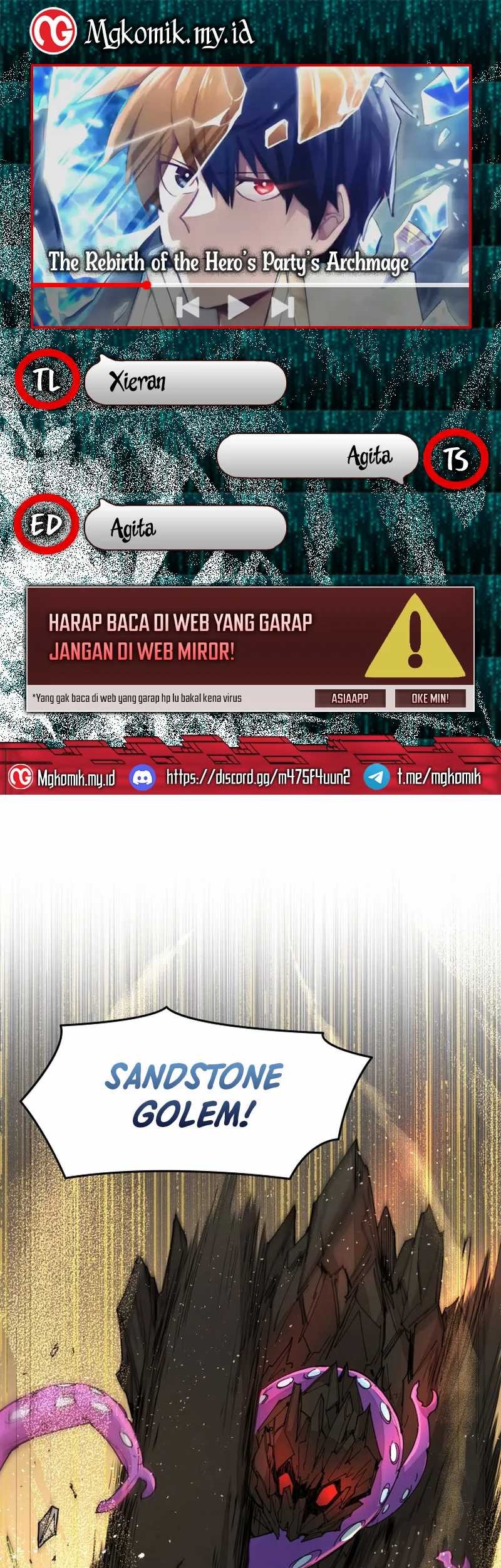 Komik The Rebirth of the Hero’s Party’s Archmage Chapter 50 gambar nomor 1