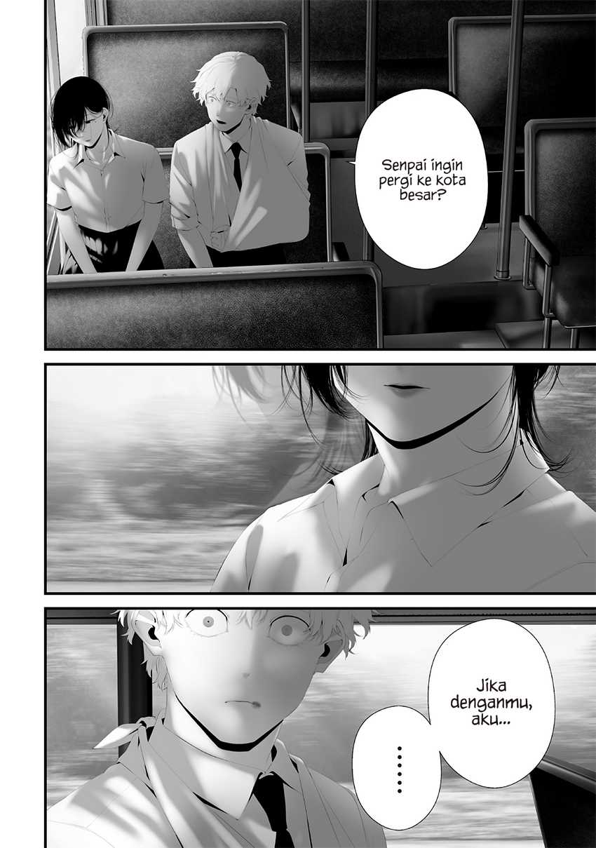 Tsurenai Hodo Aokute Azatoi Kurai ni Akai Chapter 74 Gambar 8