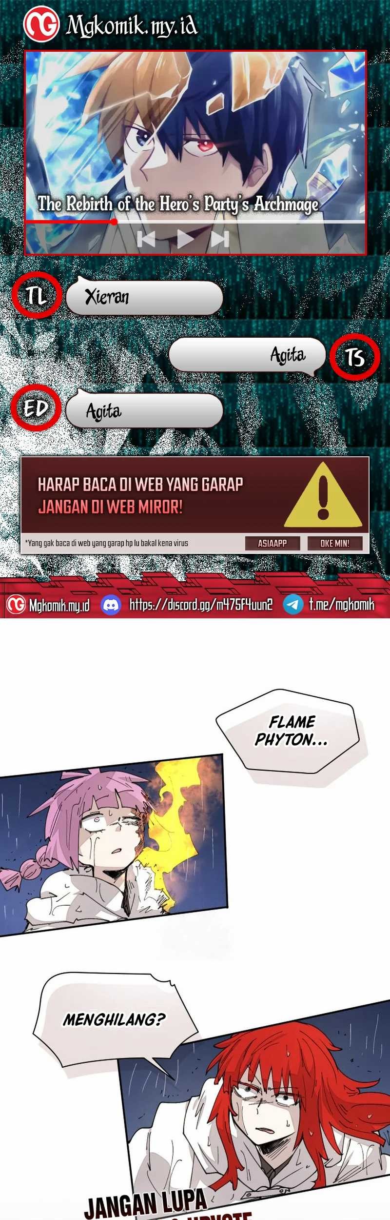 Komik The Rebirth of the Hero’s Party’s Archmage Chapter 55 gambar nomor 1