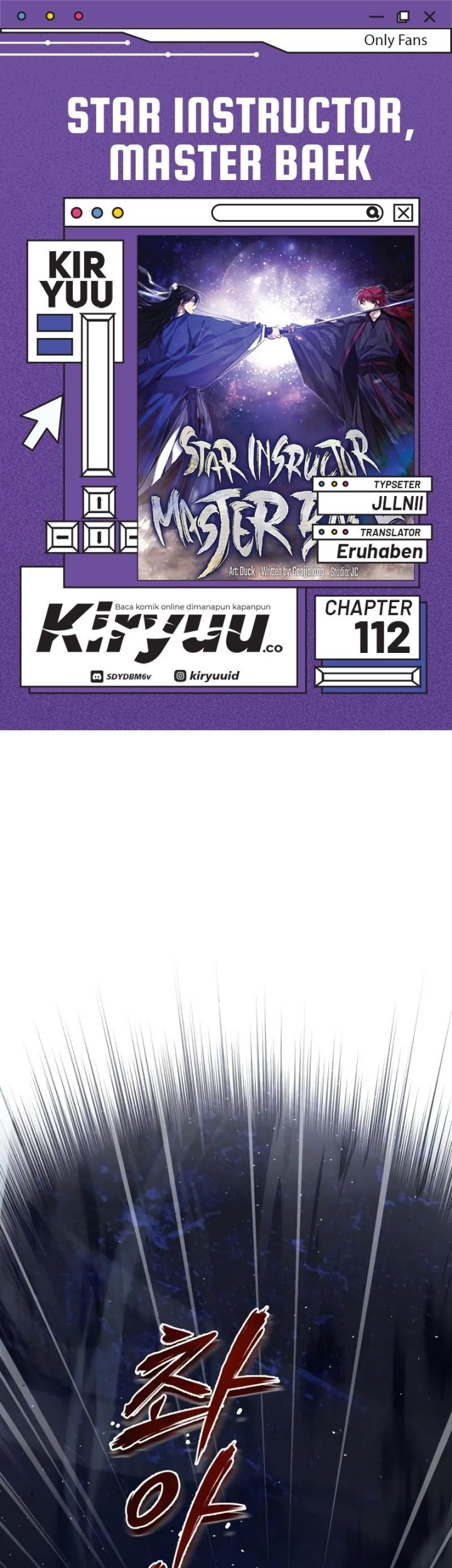 Komik Number One Star Instructor Master Baek Chapter 112 gambar nomor 1