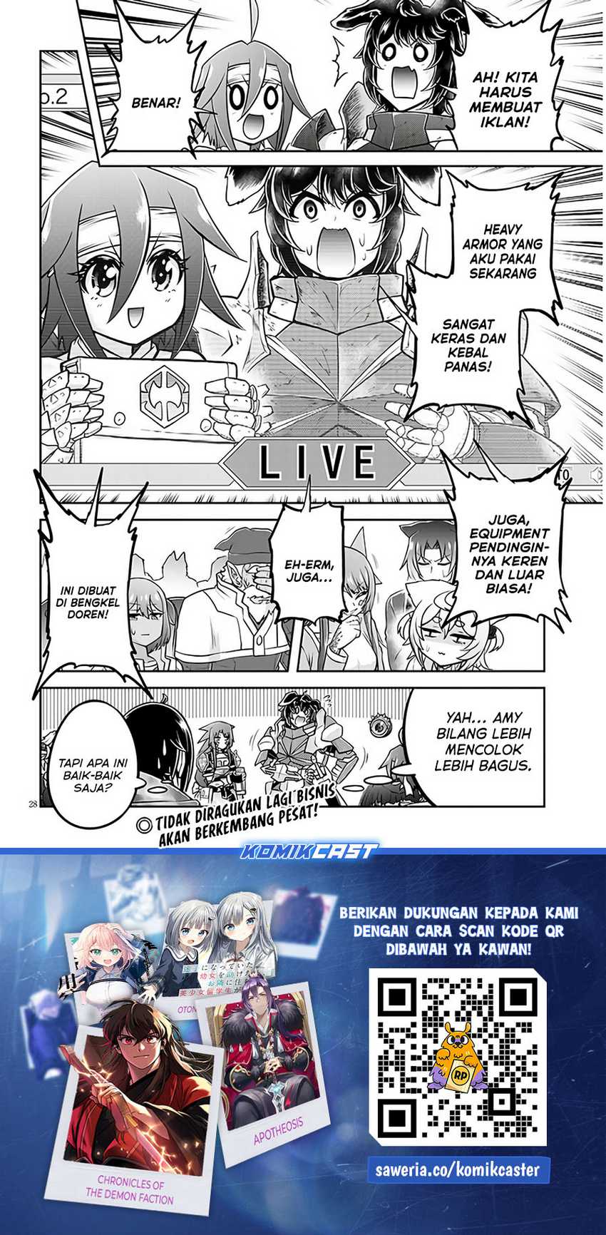Live Dungeon! Chapter 68 Gambar 28