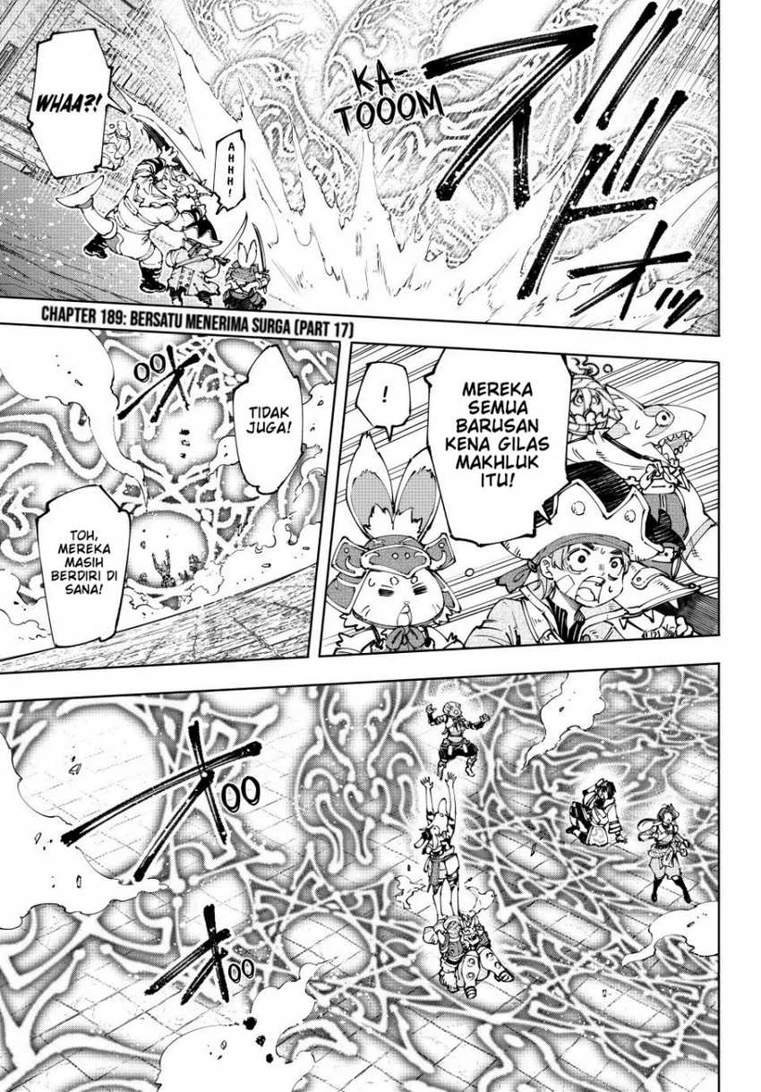 Manga Shangri-La Frontier ~ Kusoge Hunter, Kamige ni Idoman to su~ Chapter 189 gambar nomor 2