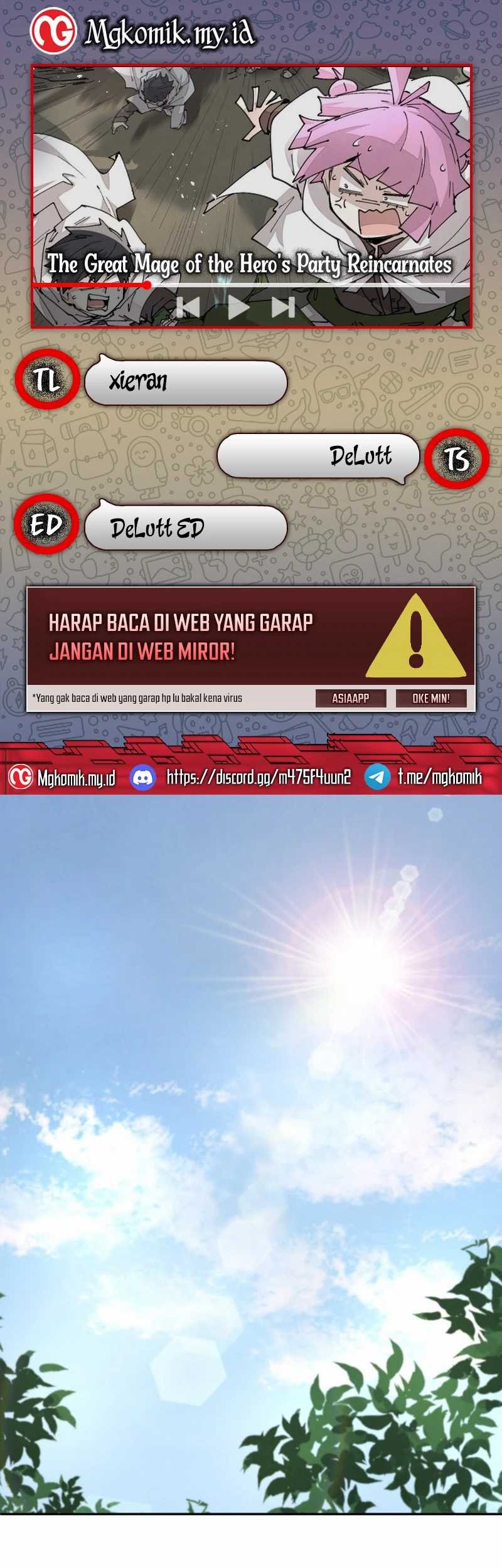 Komik The Rebirth of the Hero’s Party’s Archmage Chapter 58 gambar nomor 1