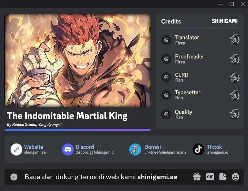 Komik The Indomitable Martial King Chapter 71 gambar nomor 1