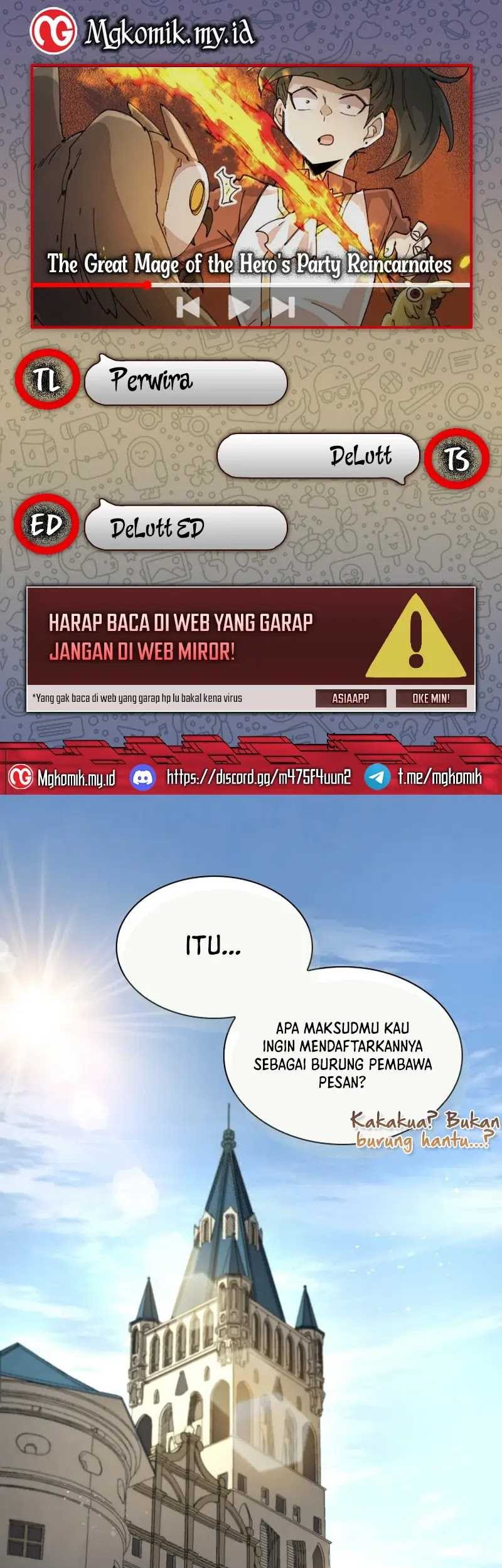Komik The Rebirth of the Hero’s Party’s Archmage Chapter 63 gambar nomor 1