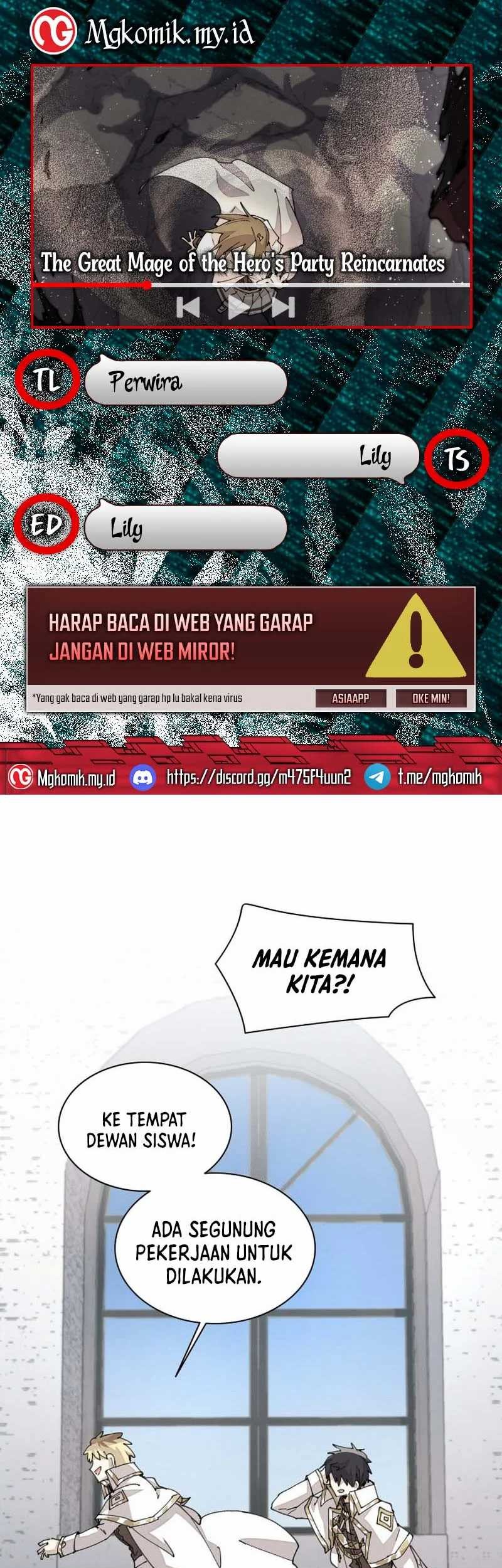 Komik The Rebirth of the Hero’s Party’s Archmage Chapter 65 gambar nomor 1