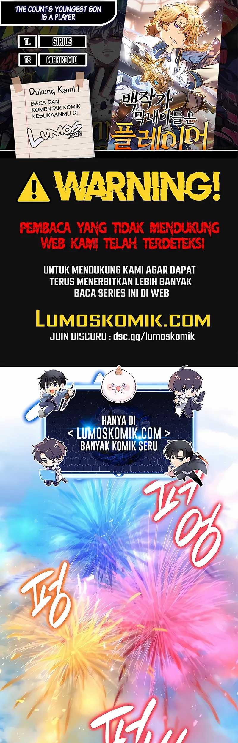 Komik The Count’s Youngest Son Is A Player! Chapter 95 gambar nomor 1